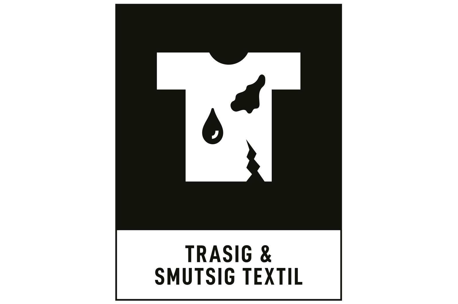 Trasig Och Smutisg Textil