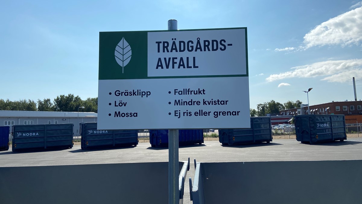 Nodra Returpunkt Norrkoping Tradgardsavfall